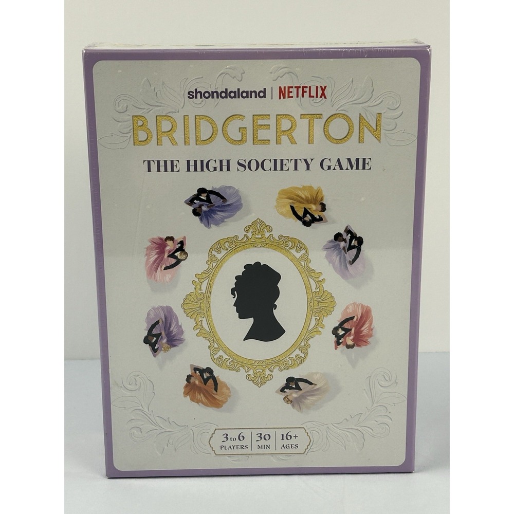 Bridgerton High Society Game Netflix Shondaland Sealed Board Game 2023